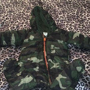 Baby gap camo snow suit💕